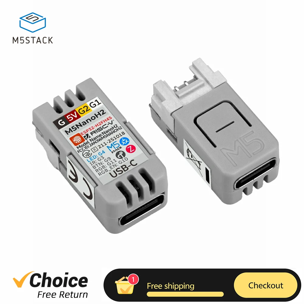 M5Stack Tiny NanoH2 IoT Development Board Kit Support Thread Matter Interoperability Protocols Based on Thread for Smart home