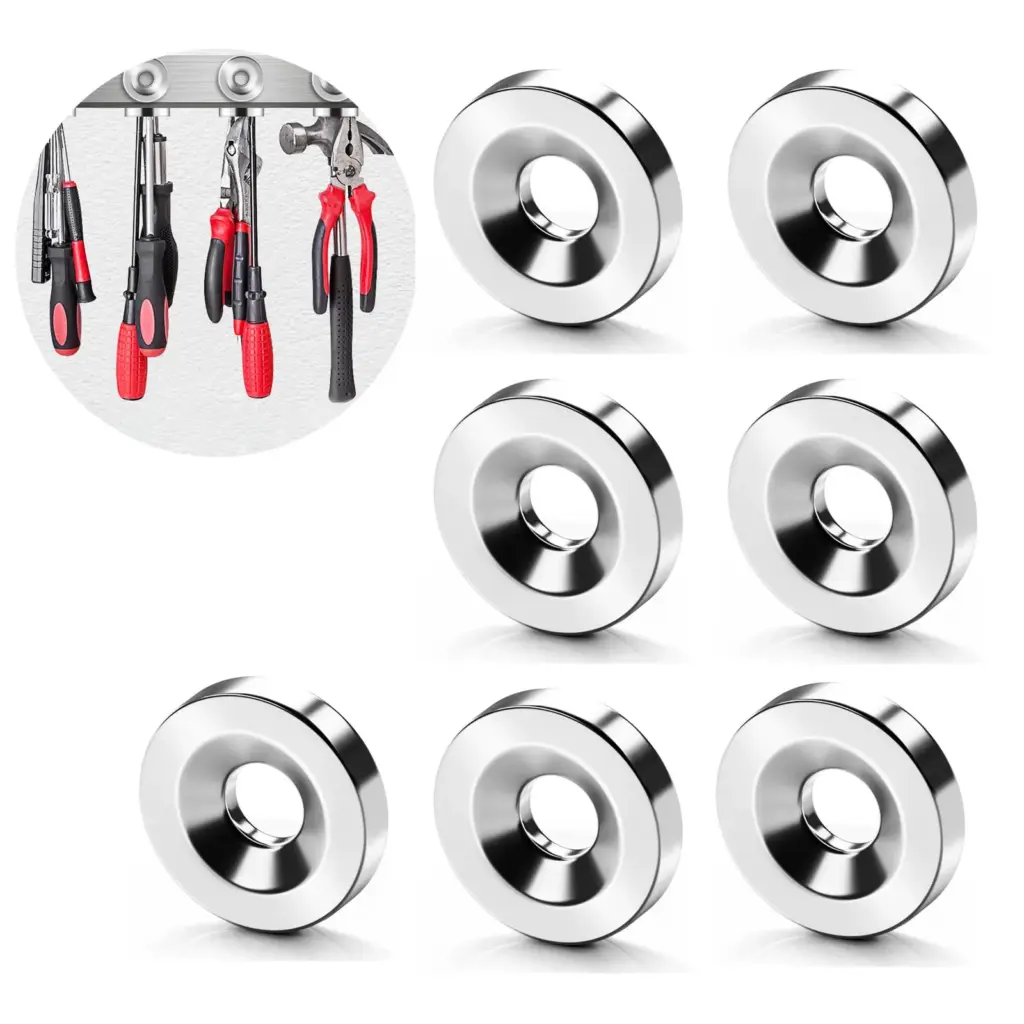 5/10/20Pcs 15x3 Hole 4mm N38 NdFeB Countersunk Round Imans Super Powerful Strong Permanent Neodymium Magnet imane Disc For DIY