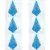 6pcs blue