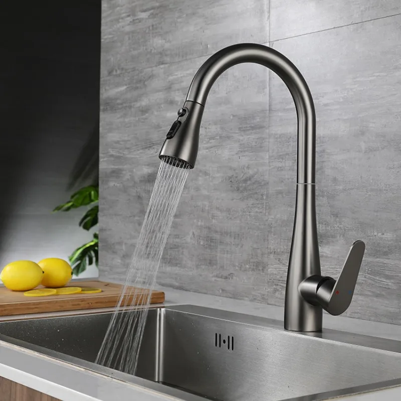 GEGVE Kitchen Faucets Removable Kitchen Sink Faucet Part Tap Tap Mixer Manual Israel Kitchen Tap Adapted To Israel Brass Brushed