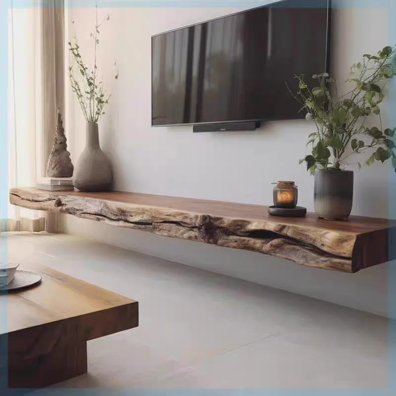 Wooden Modern Tv Stands Living Room Wall For Suspended Tv Stands Bedroom Minimalist Mounted Mobili Per La Casa Home Furniture
