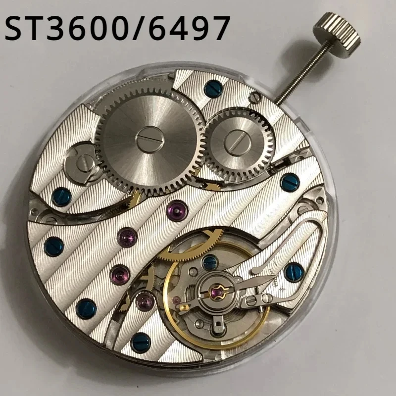 New Swan Neck ST3600 ST3601 Mechanical Movement Replace ETA 6497 Manual Winding 17 Jewels 9H Small Second Mod Mechanism Parts