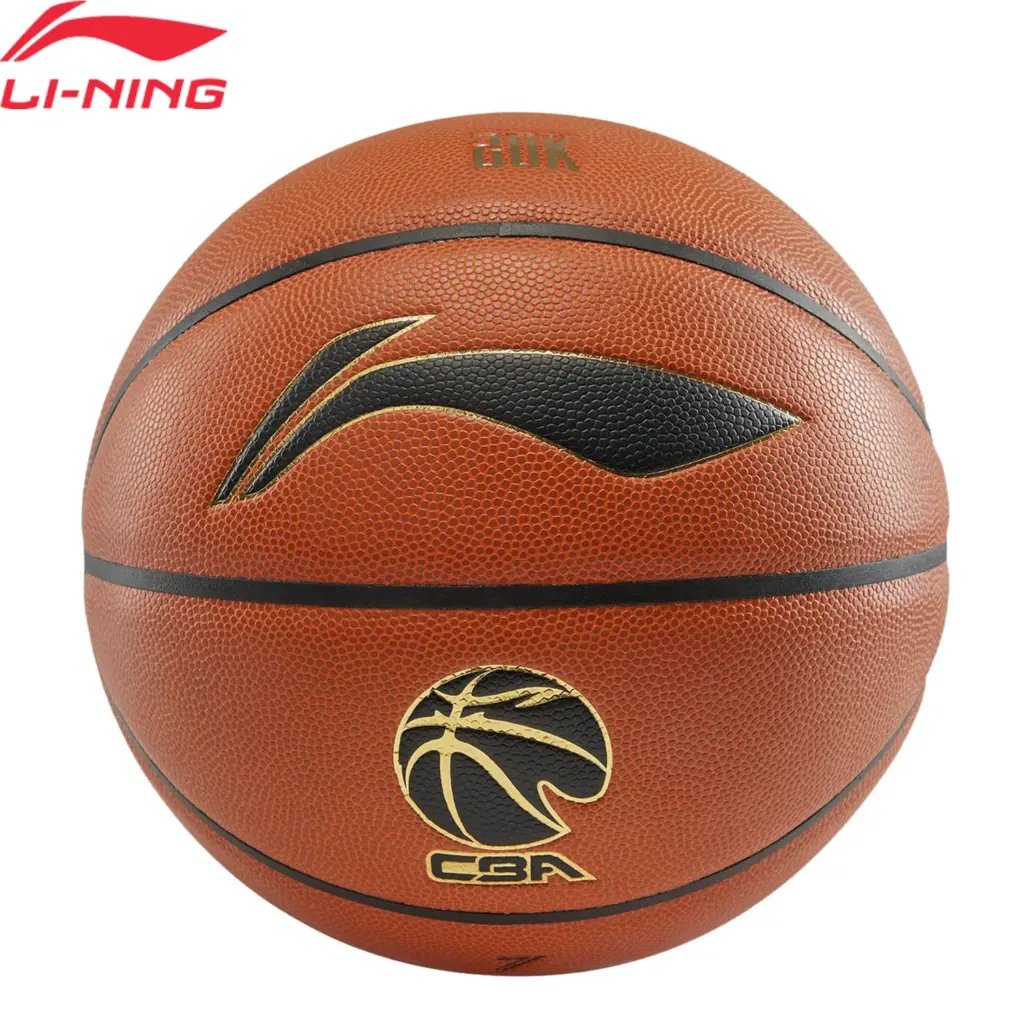 Li-Ning Unisex CBA B9000 Basketball Size 7 Uninflate Stable Durable LiNing Competition Ball ABQV003