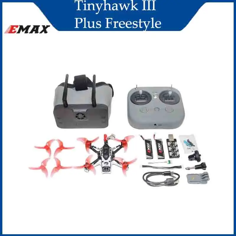 Emax Tinyhawk III Plus Freestyle Analog/HD Zero BNF/RTF Racing Drone TH12025 7000KV 2S 2.4G ELRS With Camera Quadcopter RC Tools