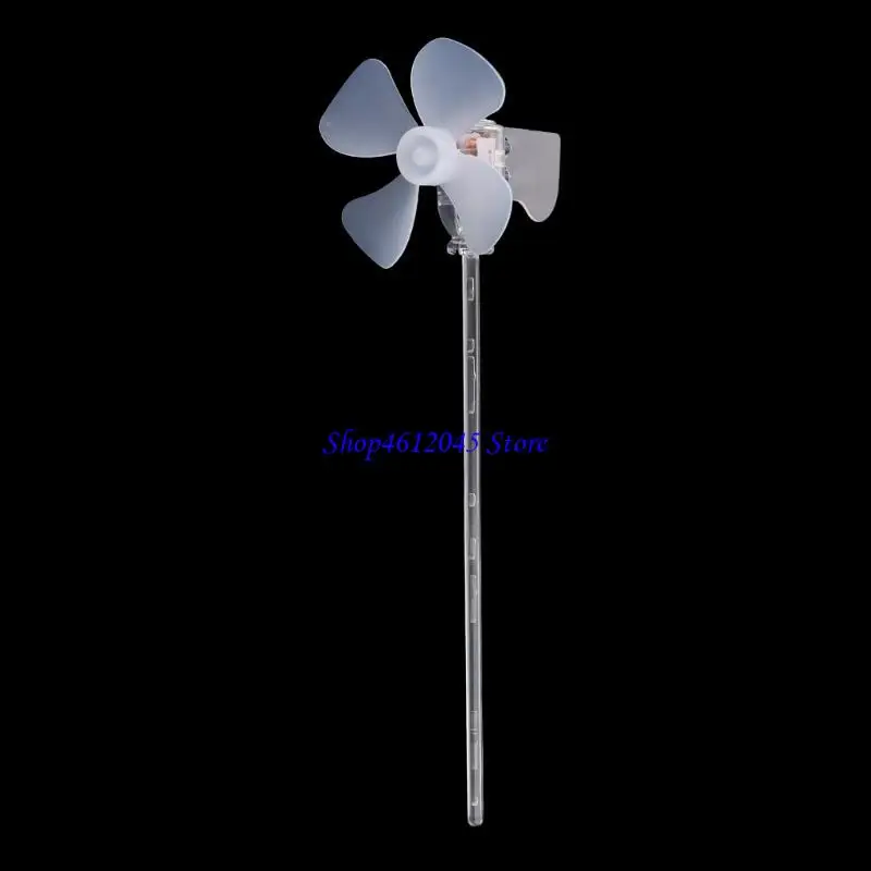 Smallest Mini Wind Turbines Generator LED Teaching Tools Sample Model Hot