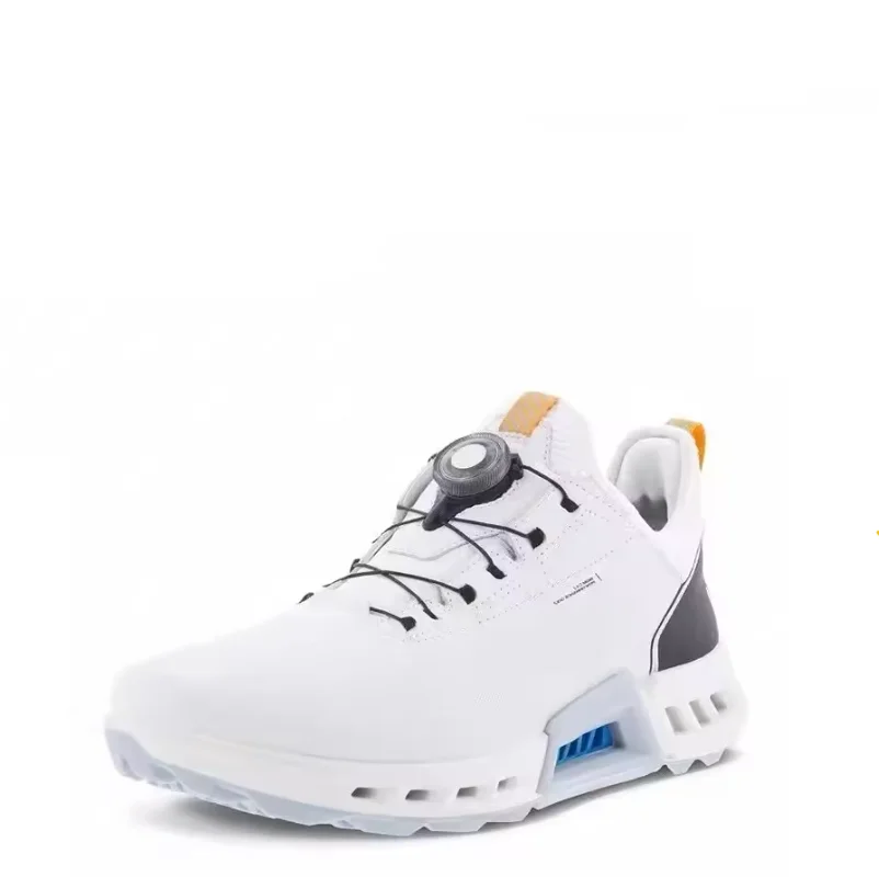 New Golf Shoes for Men Genuine Leather Golf Training Mens Black White Athletic Shoes Man Brand Golf Sneakers Man