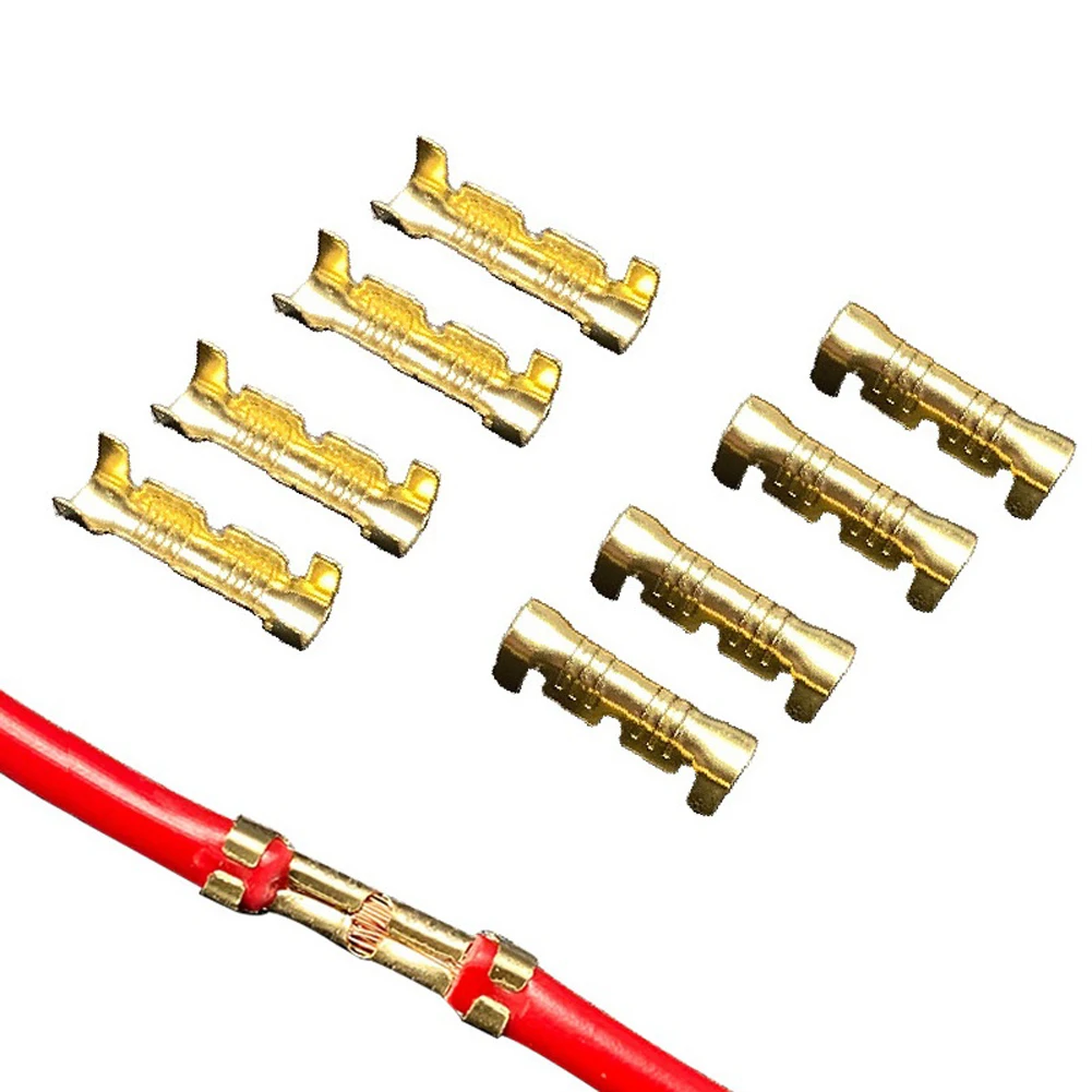 100/200Pcs Dual Connector Terminals 453 U-Shaped 0.3-1.5mm2 Pressing Button Quick Connect Terminal Dual Interface Terminal