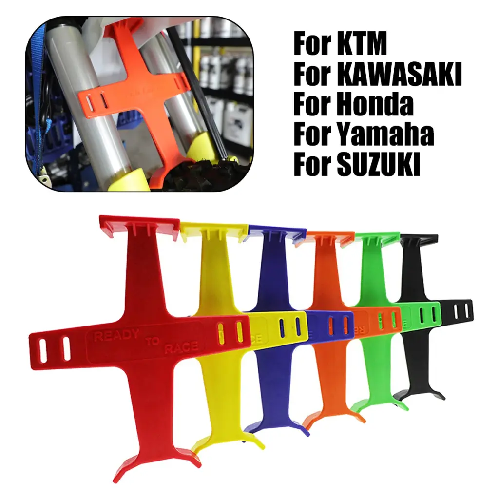 Universal Motorcycle Fork Support Brace For KTM SX XC EXC EXCF Honda CR CRF Yamaha YZ YZF WR WRF KX KXF RM RMZ Dirt Bike