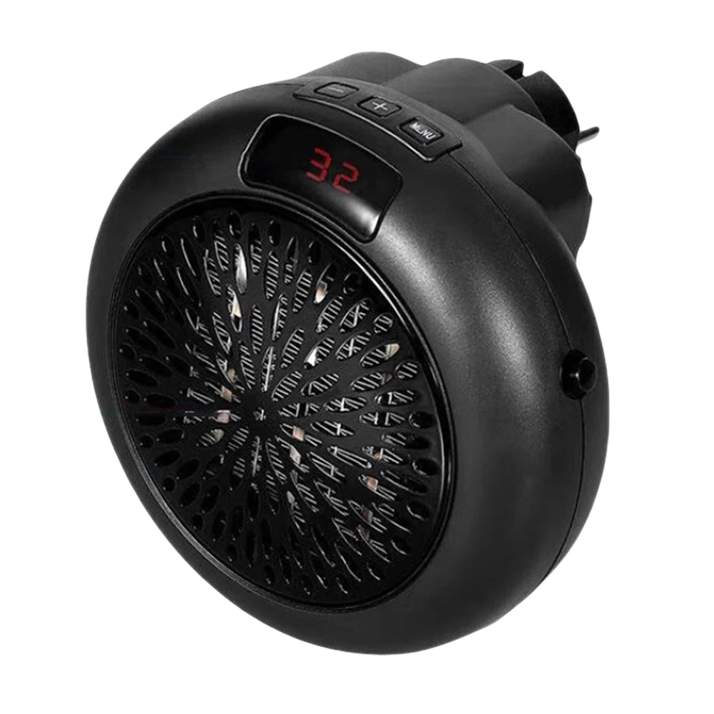 900W Plug in Electric Heater Fan Heater with Remote Timer Mini Radiator Desktop Warmer Machine Instant Heater for Bedroom Office