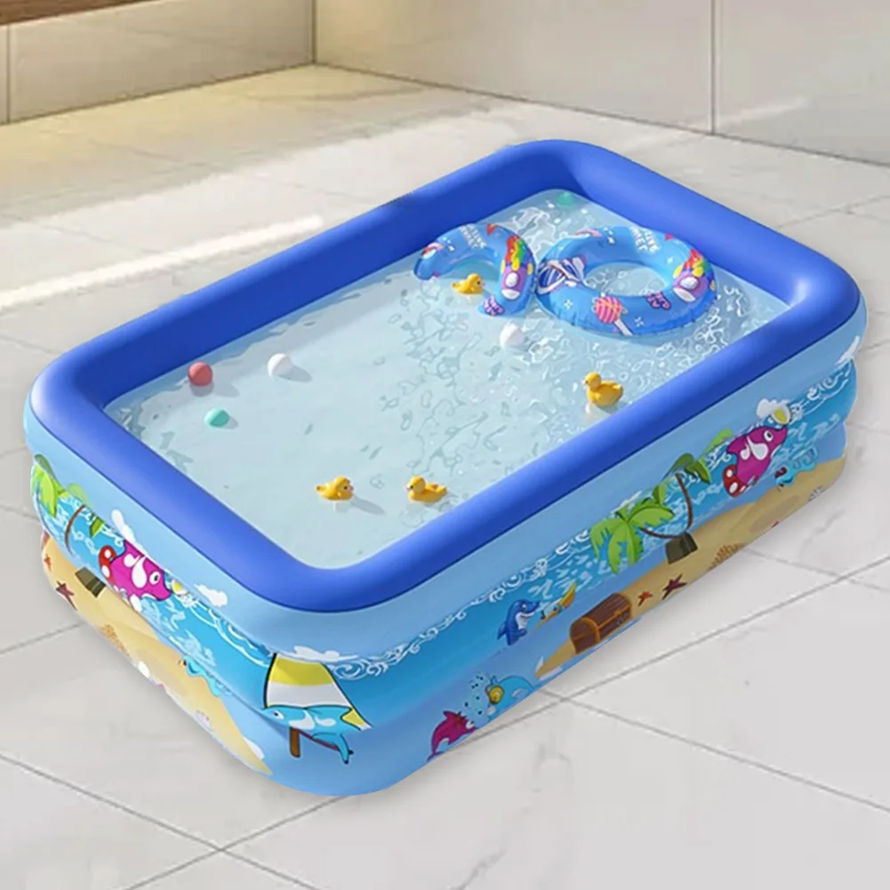 Inflatable Swimming Pool Family Pools Adult Children's Swimming Pool Summer Outdoor Indoor Kids Baby Bathtub Water Party Toys