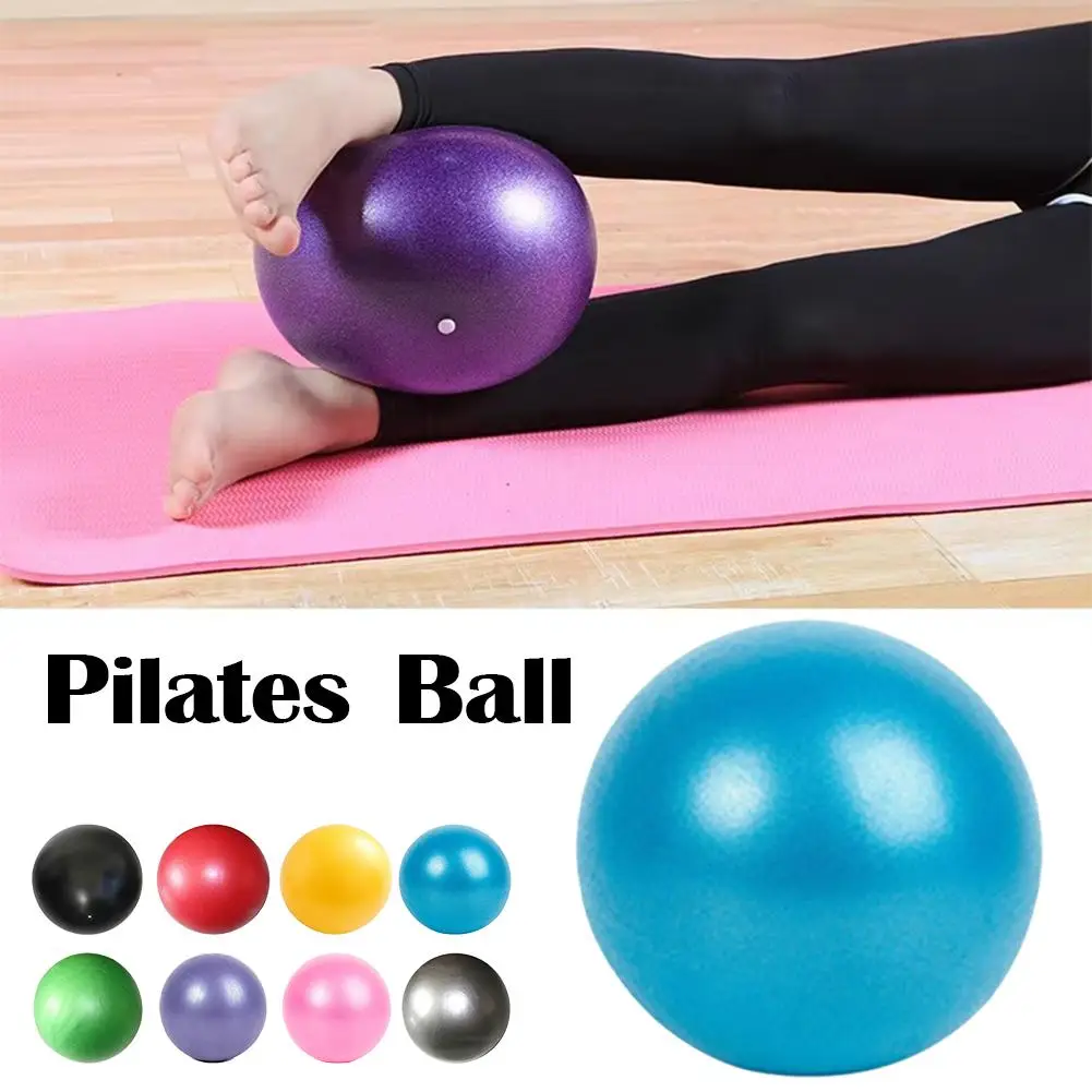 25cm Yoga Ball Exercise Gymnastic Fitness Pilates Ball Balance Exercise Gym Fitness Yoga Core Ball Indoor Training Equipment