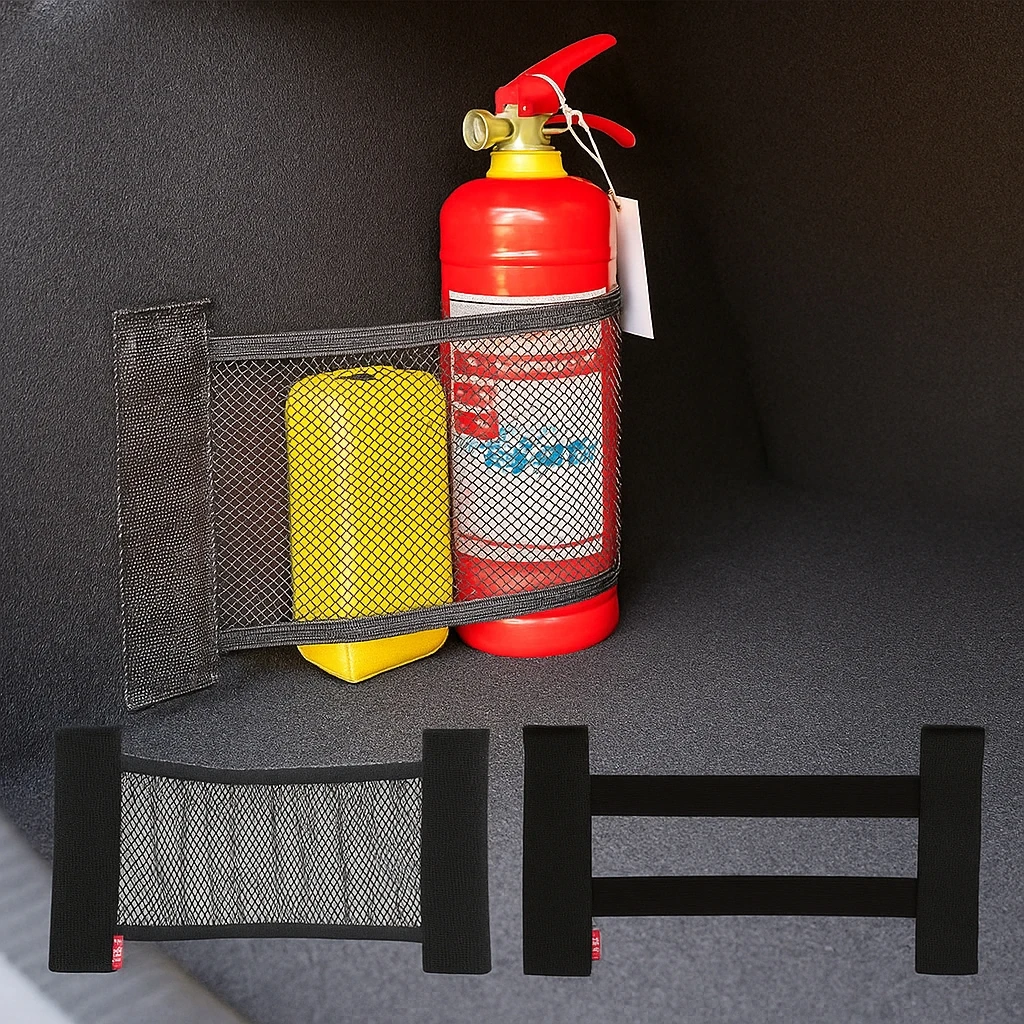 Universal Car Trunk Elastic Fixed Straps sundries Extinguisher Storage Fixing Belt Tape Stowing Tidying Auto Interior Accessory