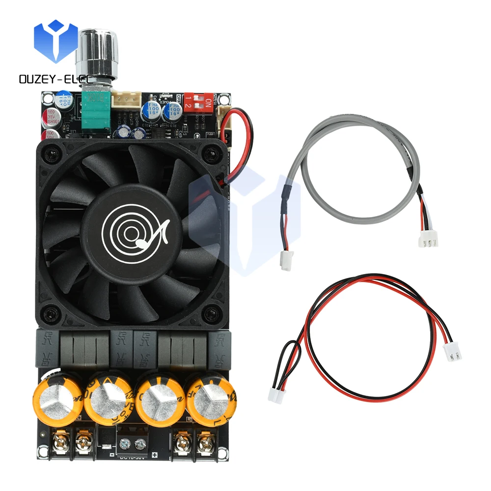 DC 18~50V Pure Power Amplifier BTL 2.0-channel 300Wx2 / PBTL Mono 600W TPA3255 Digital Audio Amplifier Home Theater Amplifiers