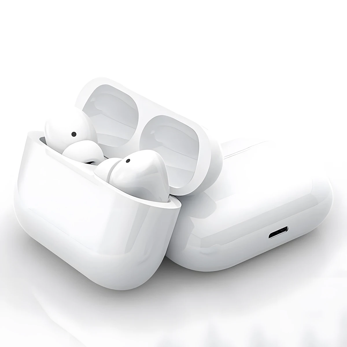 In-Ear Bluetooth 5.3 Earphones 3D Stereo Wireless EarBuds with USB-C Charging Case Portable Wireless Audio Headphones