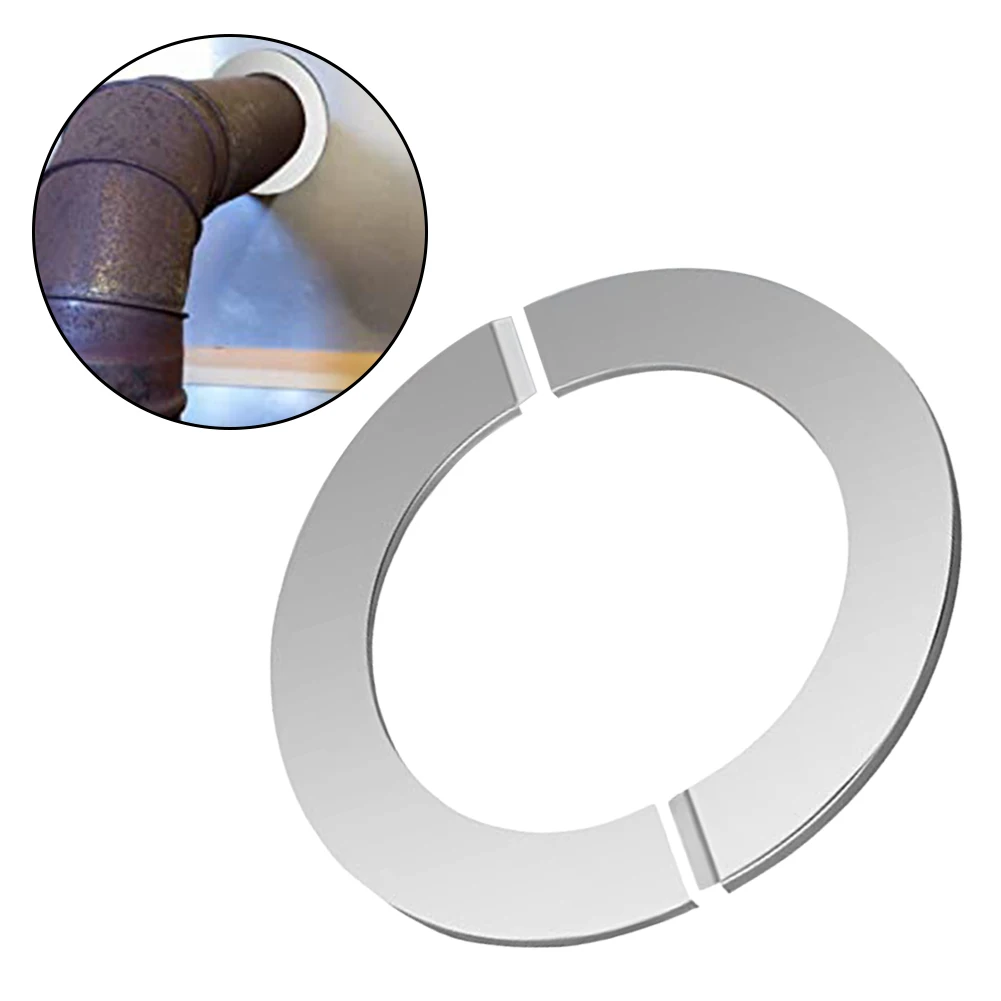 Faucet Decorative Cover Stainless Steel Cover Pipe Gas Water Heater Cover Wall Hole Cover Bath Accessories