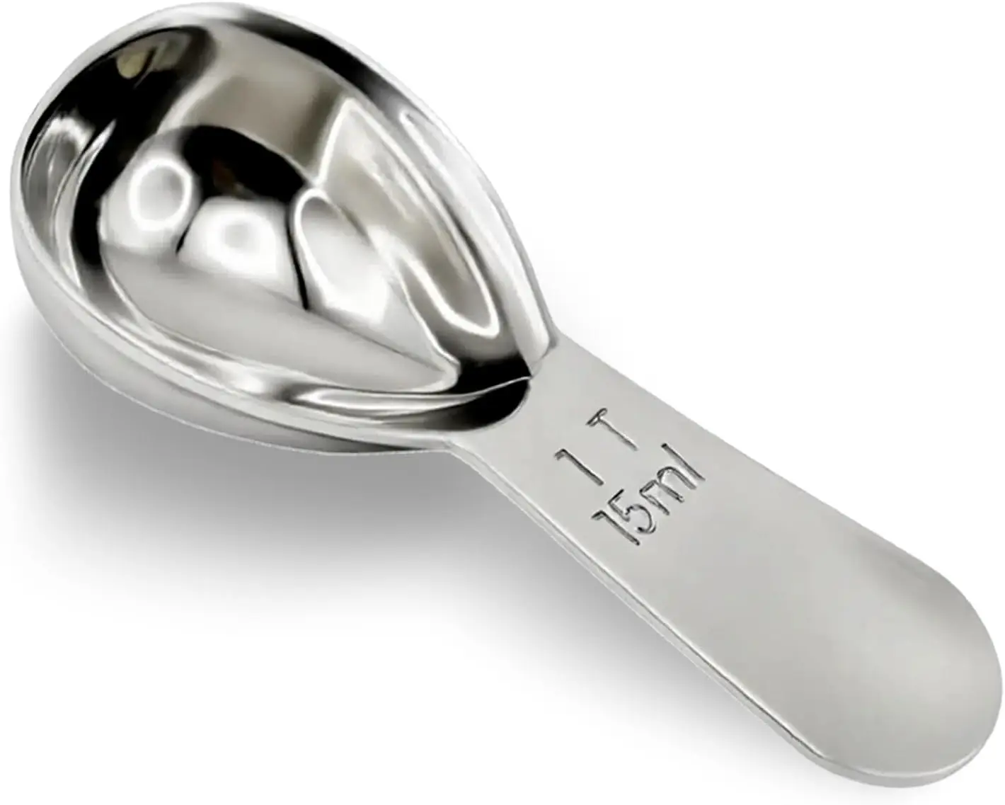 15ml Coffee Measuring Spoon Stainless Steel Spoon for Grinding Coffee, Tea, Sugar and Flour Precise Measuring Spoon