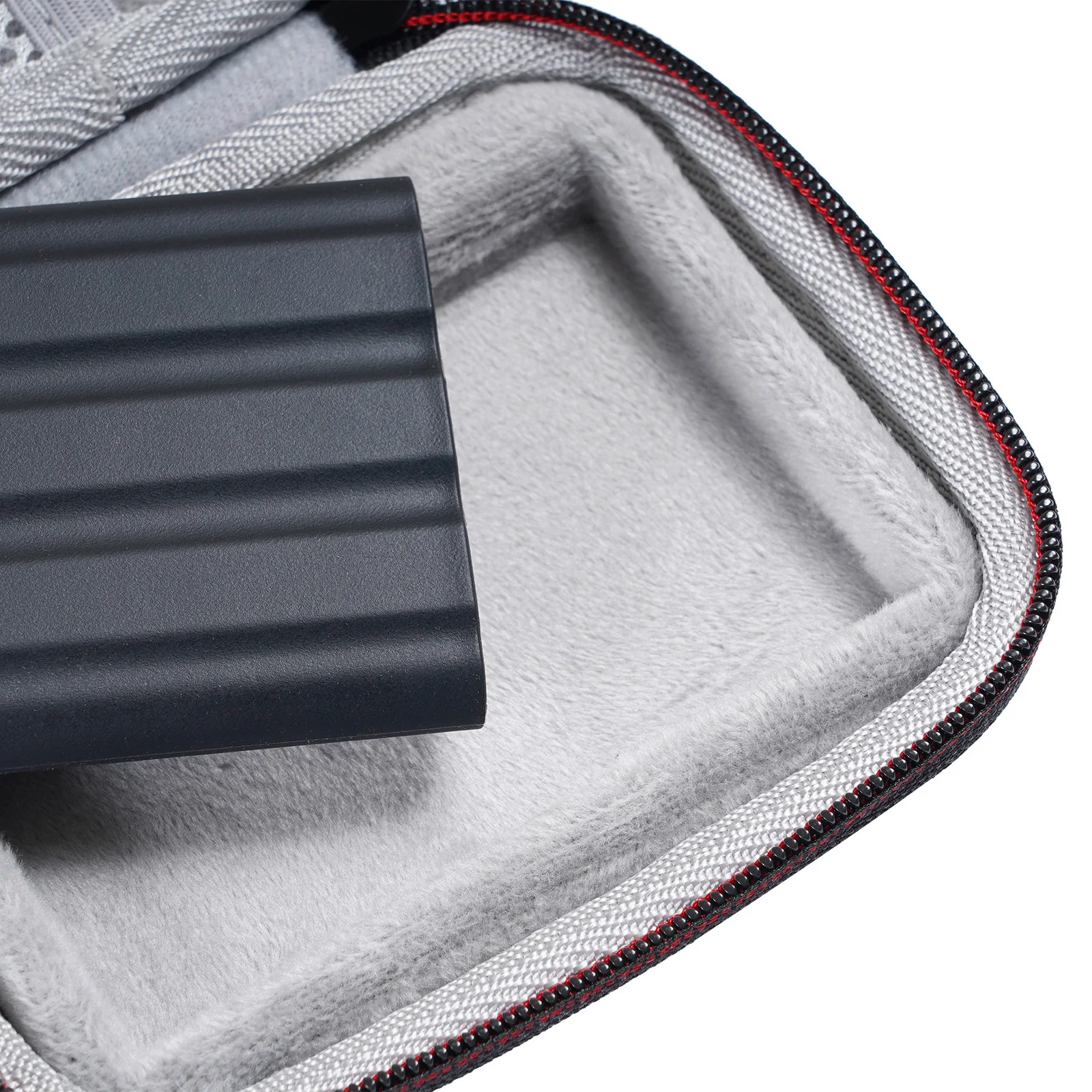 EVA Hardshell Case Anti-Scratch External Hard Drive Bag Protective Travel Case for Samsung T7 Shield/T9 4TB/2TB/1TB Portable SSD