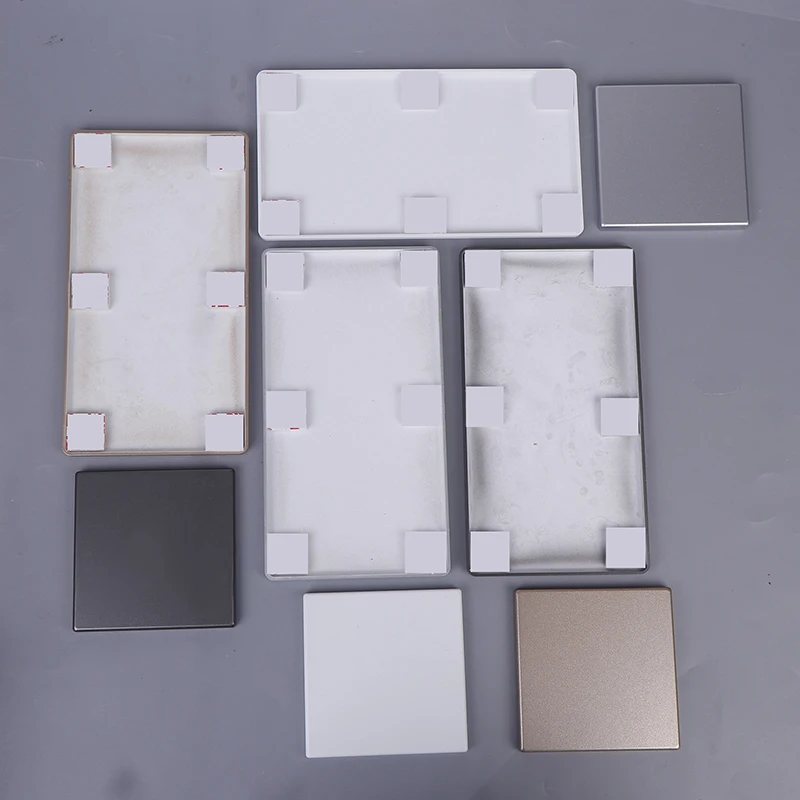 Wall Switch Hole Cover ABS Plate Decorative Wall Panel , Easy Install for Hide Electrical Box, Doorbell, Cable Gaps〔2025E〕