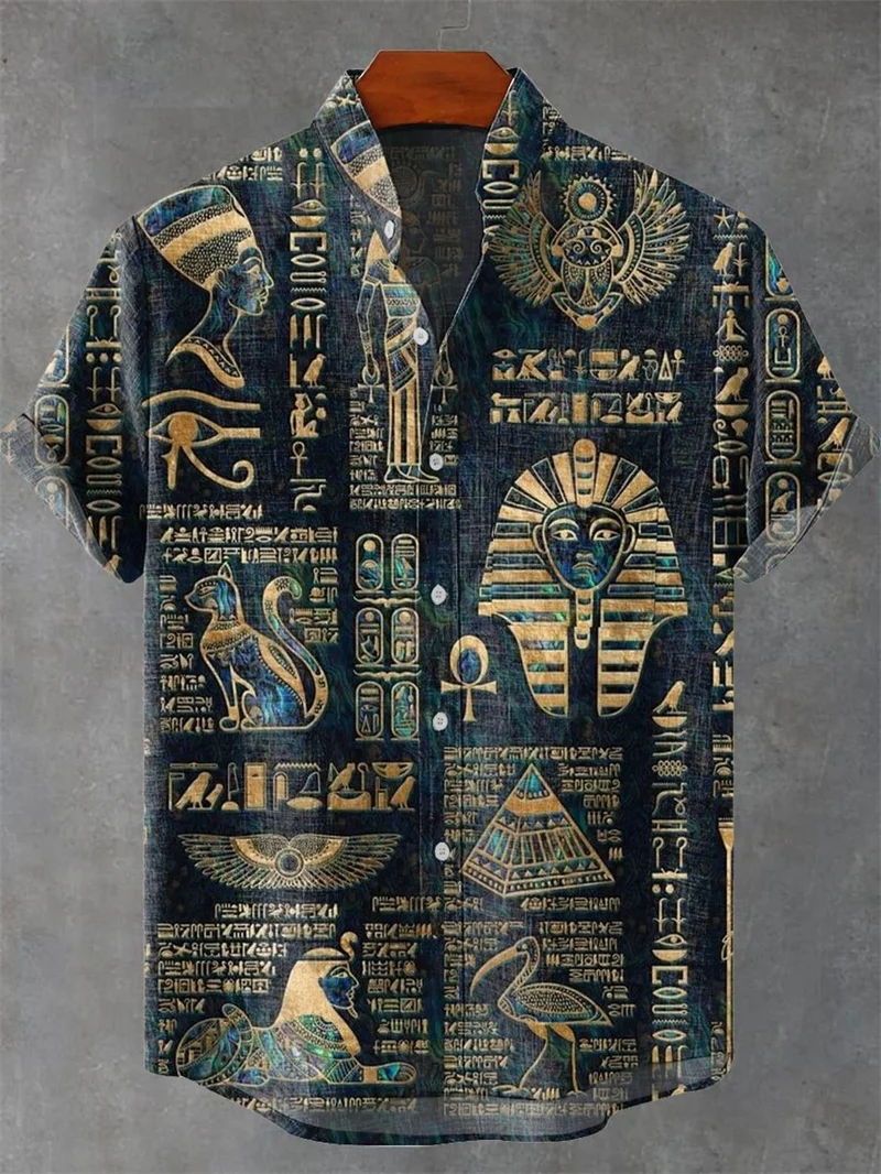 Men's Short Sleeve Shirt Men's Funny Piano Key 3D Printed Casual Top Men's Clothing Summer Short Sleeve Top Loose Shirt