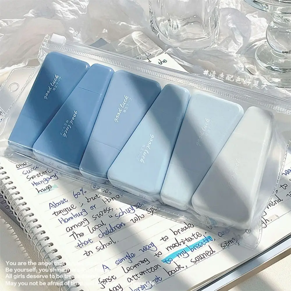 Error Corrector White Out Corrections Tape Gradient Color Japanese Error Correction Tools INS Korean Spot Covering Tape