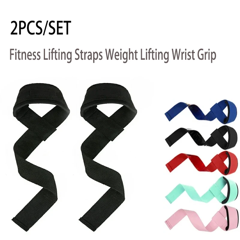 Fitness Lifting Wrist Strap Brace for Weightlifting Crossfit Bodybuilding Support Kettlebell Dumbbell Weights Strength Workout