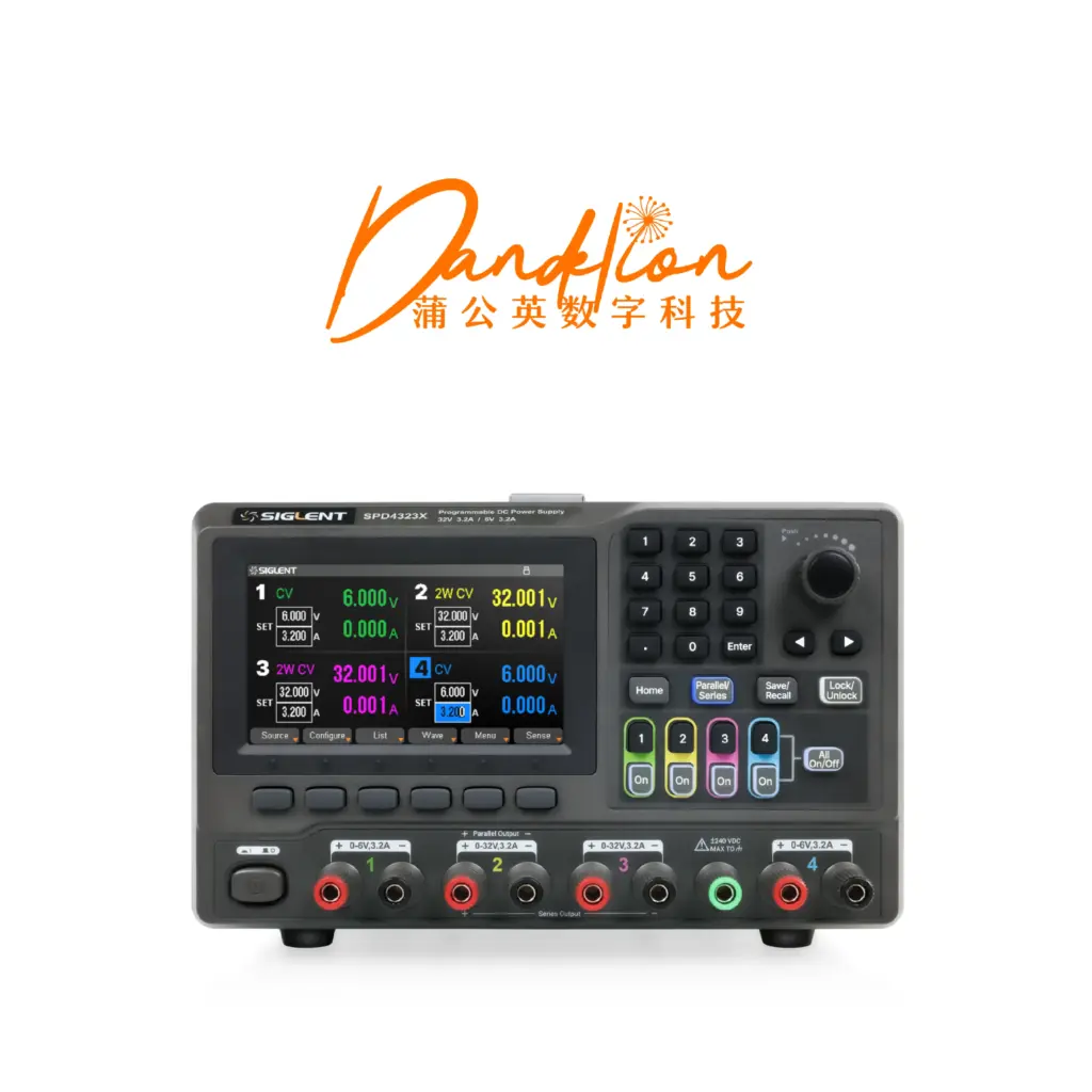 Siglent Programmable Linear DC Power Supply SPD4323XSPD4121XSPD4306XSPD3303CSPD3303X-ESPD3303XSPD1168XSPD1305X