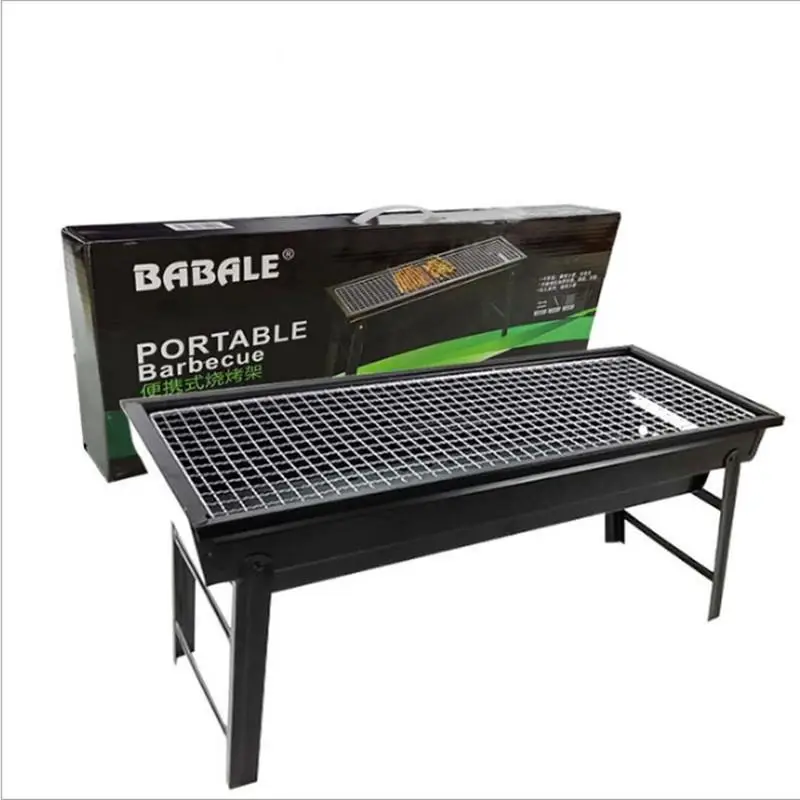 Large Portable Charcoal BBQ ill Outdoor Kitchen Cooking Tools Staable Barbecue Oven Home Use Barbecue Ra Japanese Sle