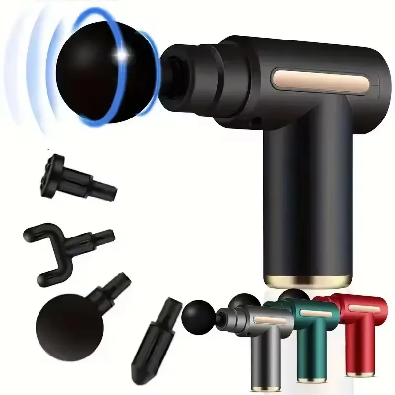 2026 Portable Fascia Gun Deep Tissue Massage Mini Lightweight Adjustable Speed Whole Body Massage Equipment 2025