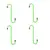 4PCS-Green