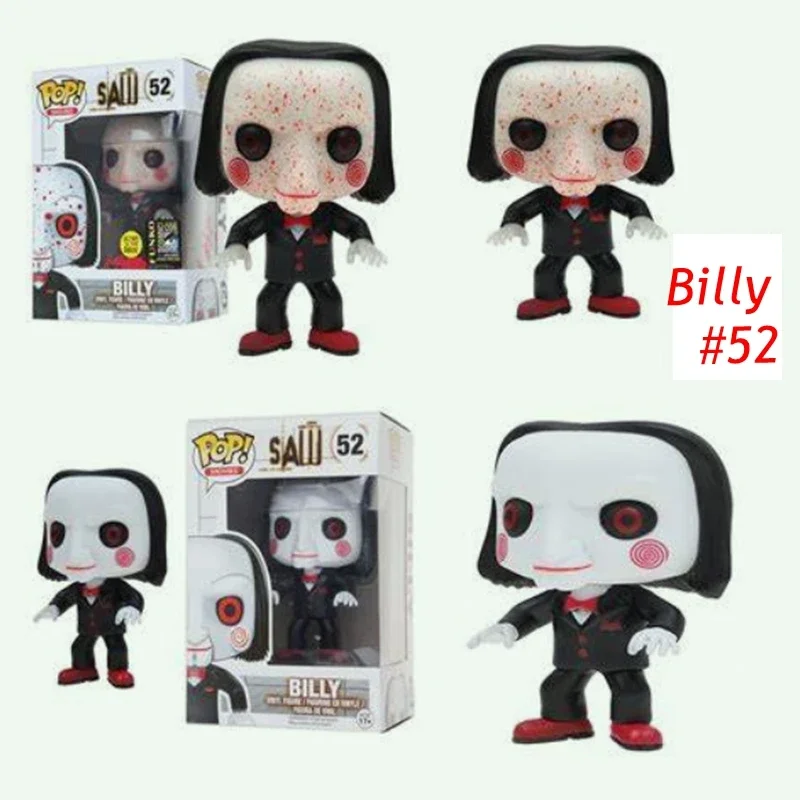 FUNKO POP Movie&TV SAW BILLY 52# Vinyl Action Figures Collection Model Children Toys