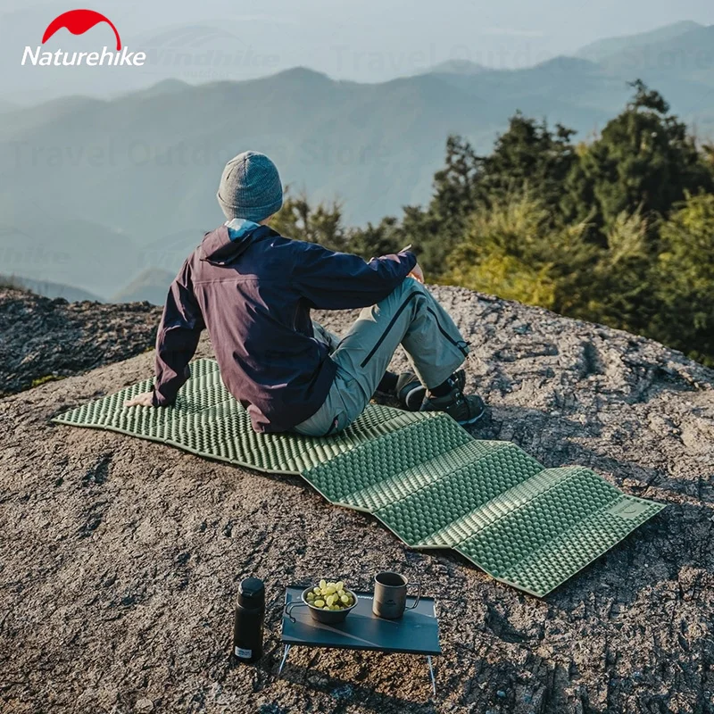 Naturehike lightweight R1.8 Egg Nest Folding Moisture-proof Mat Single/Double For outdoor camping hiking travel cushion portable