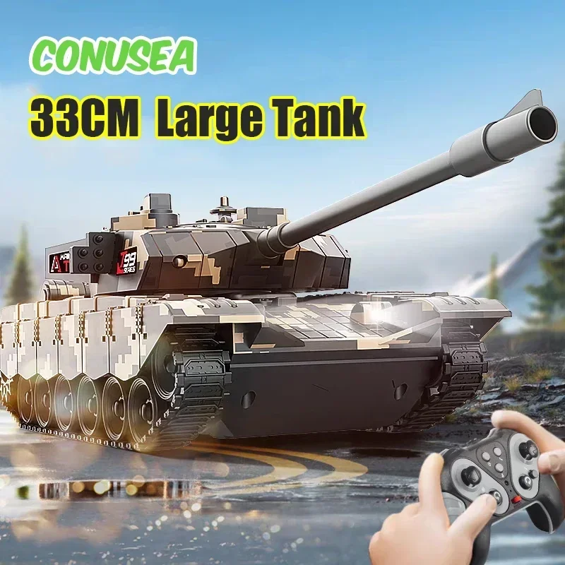 33CM Rc Tank Remote Control War Tanks Crawler Car Vehicle Battle Electric Model Electronic Machine Toys for Boys Birthday Gifts