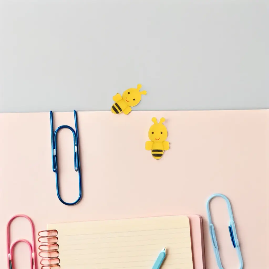 48Pcs Bee Themed Erasers Creative Animal Pencil Erasers Detachable Design for Fun Erasing Preschool Classroom Incentive