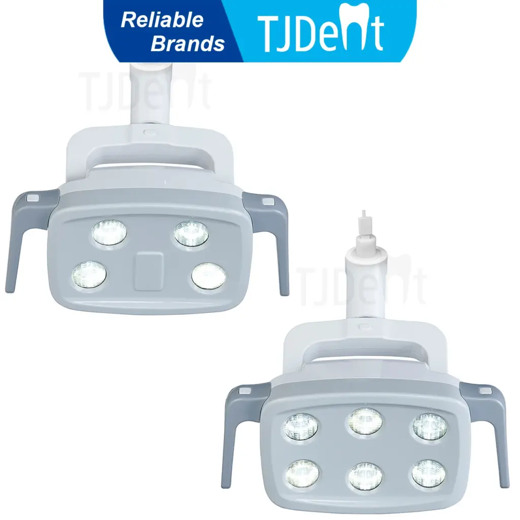 TJDent Dental LED Oral Light For Dentistry Operation Light With Induction Function Dentist Clinic Chair Accessories 22mm 26mm