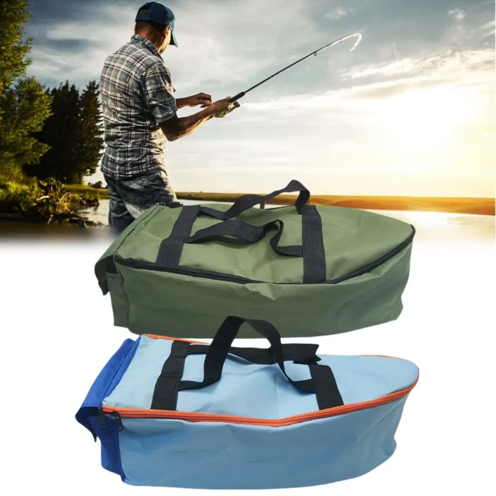 Waterproof Bait Boat Carry Bag Large Capacity Oxfords Cloth Fishing Boat Storage Bag Tear-resistant Handle Designs