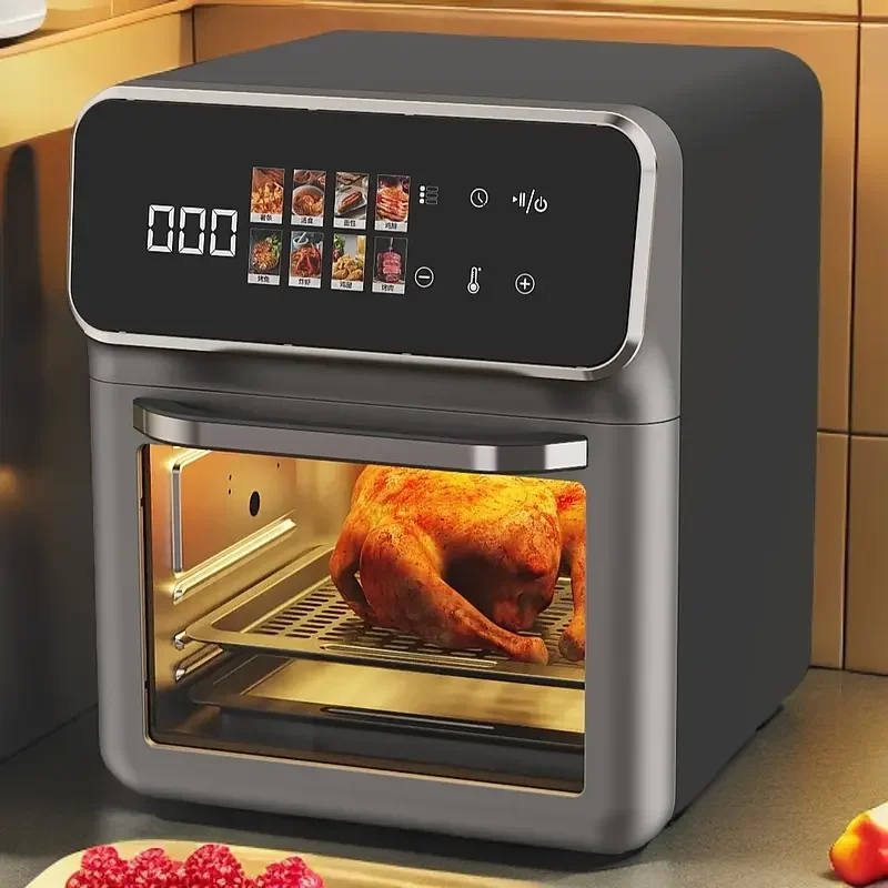 220V Amoi 15L Air Fryer Large Capacity No Oil Smart Auto Non Flip Airfryer Upgrade Version DDC