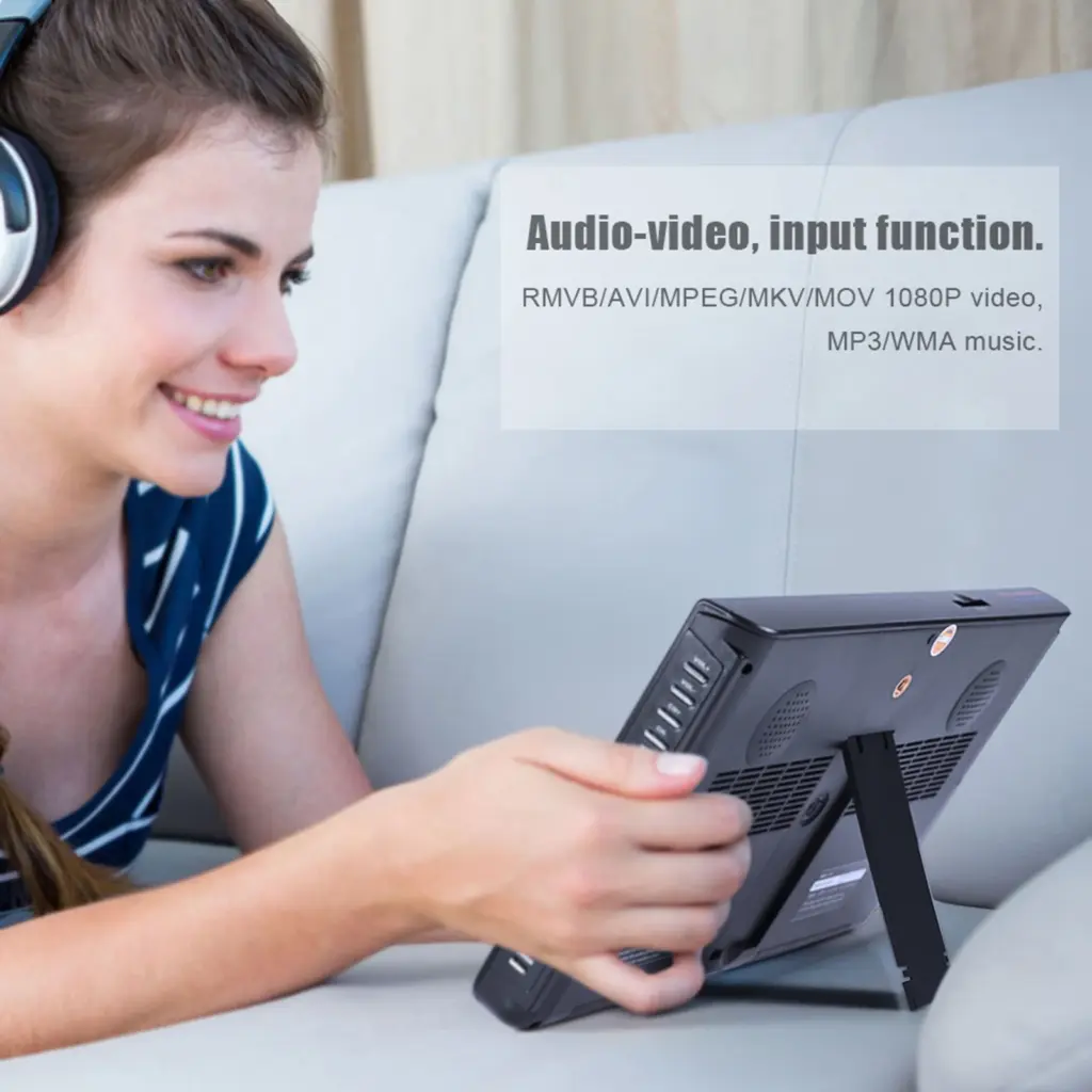 1024x600 Resolution TV 10inch Digital Analog Television 1024x600 Resolution Portable TV Digital Analog Television Portable TV