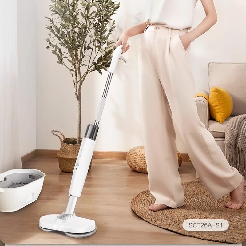 Wireless electric mop household hands-free mopping machine automatic cleaning lazy mop