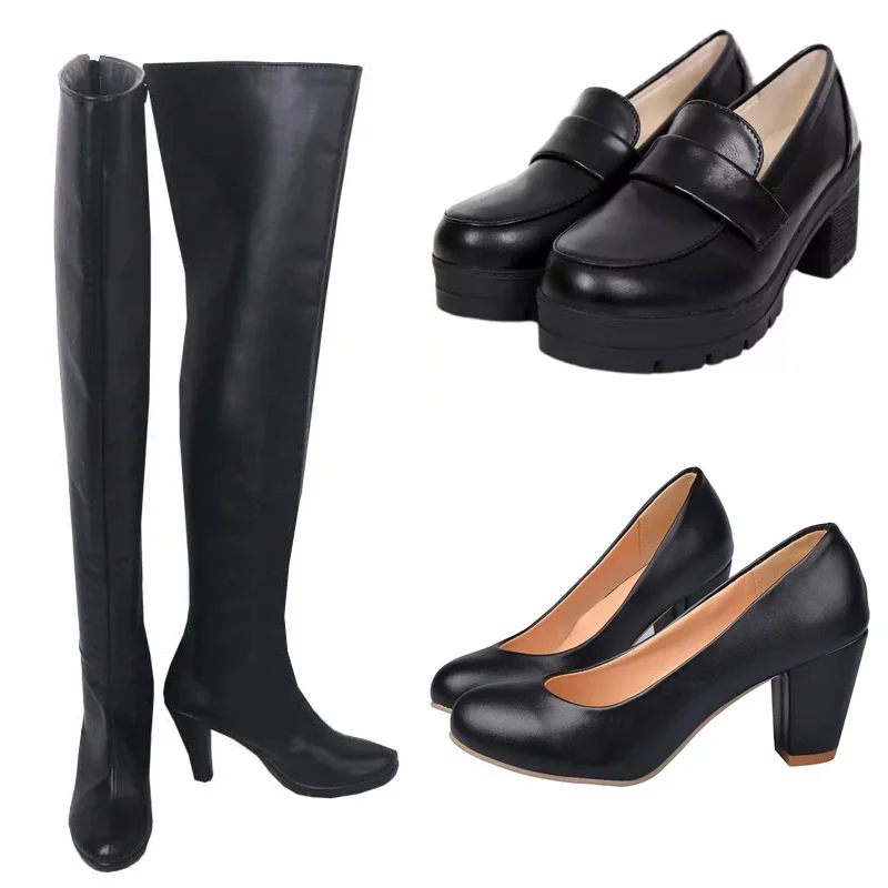 Anime Call Night Nazuna Nanakusa Boots Cosplay Shoes custom made