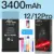 3400mAh For 12 12pro