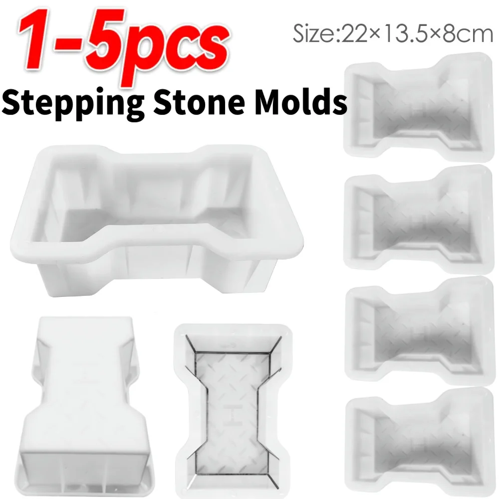 Garden Pavement Mould Manually Paving Cement Brick Concrete Mold DIY Path Maker