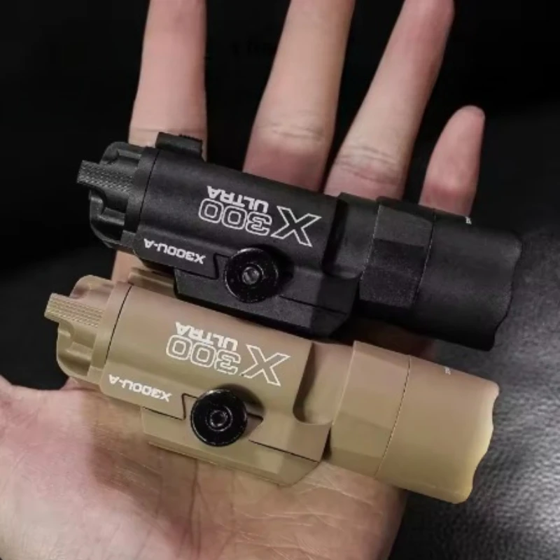 Tactical Light X300 X300U Nylon Pistol Gun Strobe LED Light Fit 20mm Rail Airsoft Hanging Hunting Flashlight