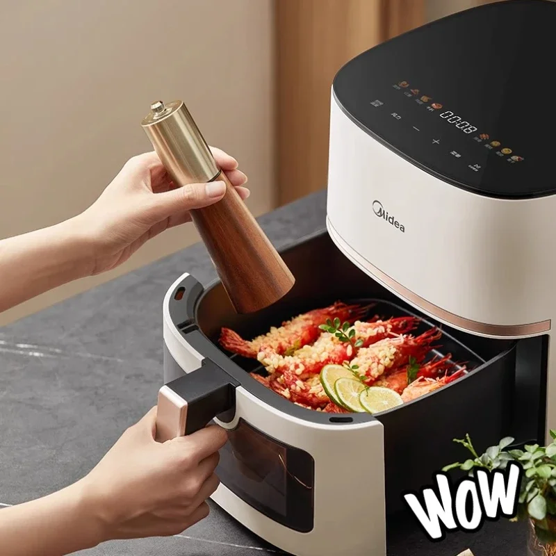 Air fryer household new large capacity no flip visual electric fryer cooking machine