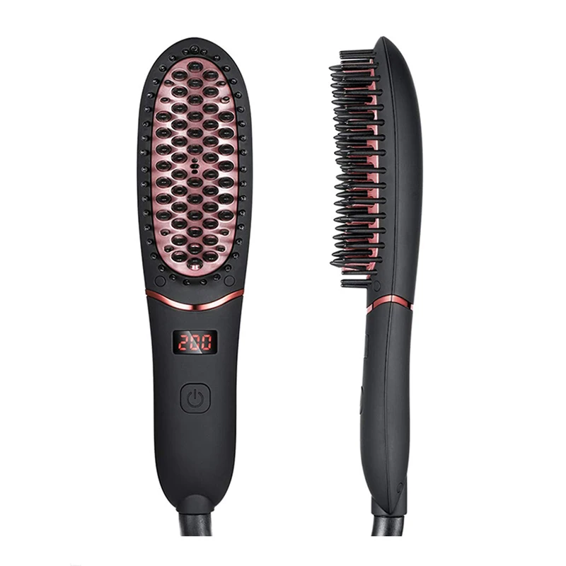 Hot Comb Beard Straightener Brush PTC Multifunctional Household Quick Beard Styler Hair Straightening
