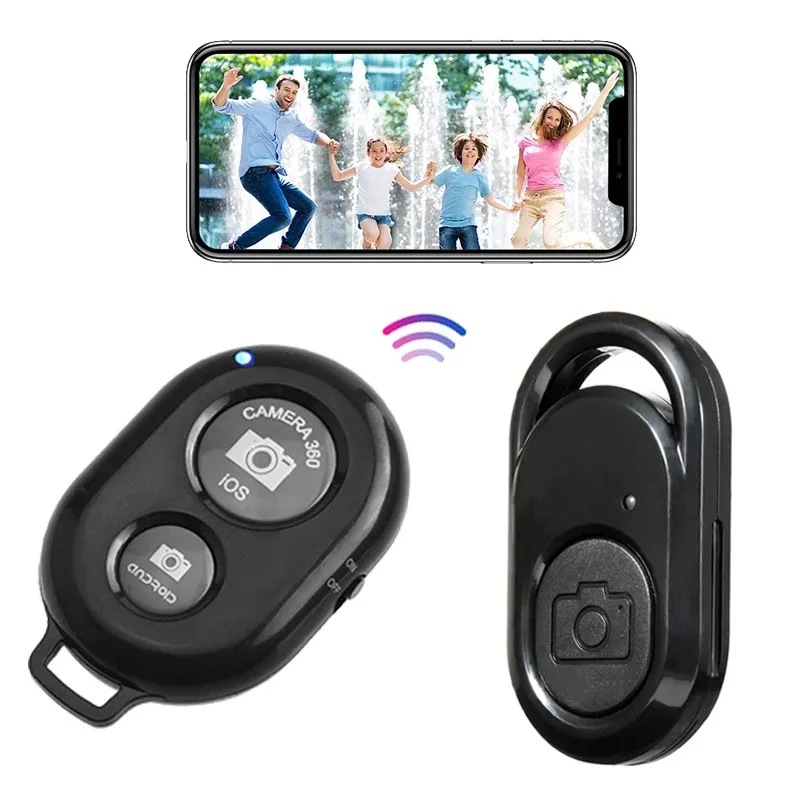 Wireless Remote Shutter Release Phone Tripod Stand Bluetooth-compatible Selfie Stick Remote Control Shutter Camera Controller