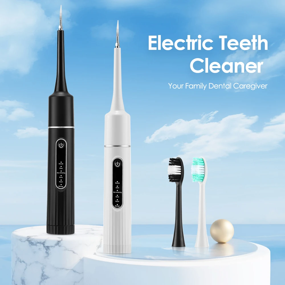 Electric ToothBrush Sonic Dental Scaler Cleaner Teeth Plaque Calculus Tobacco Stains Tartar Remover Teeth Whitening Cleaning