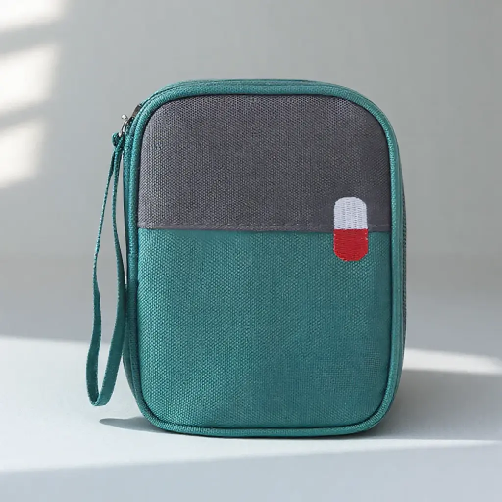 Portable First Aid Kit Compact Medical Storage Box for Travel Home Outdoor Health Care Emergency Supplies