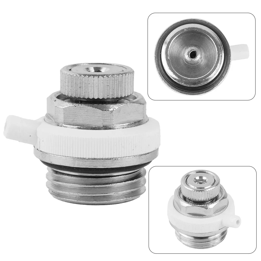 1/2" Automatic Air Vent Auto Cut-off Self Bleeding Radiator Valve 1/2/3/5pcs Automatic Bleed Valve For Heating