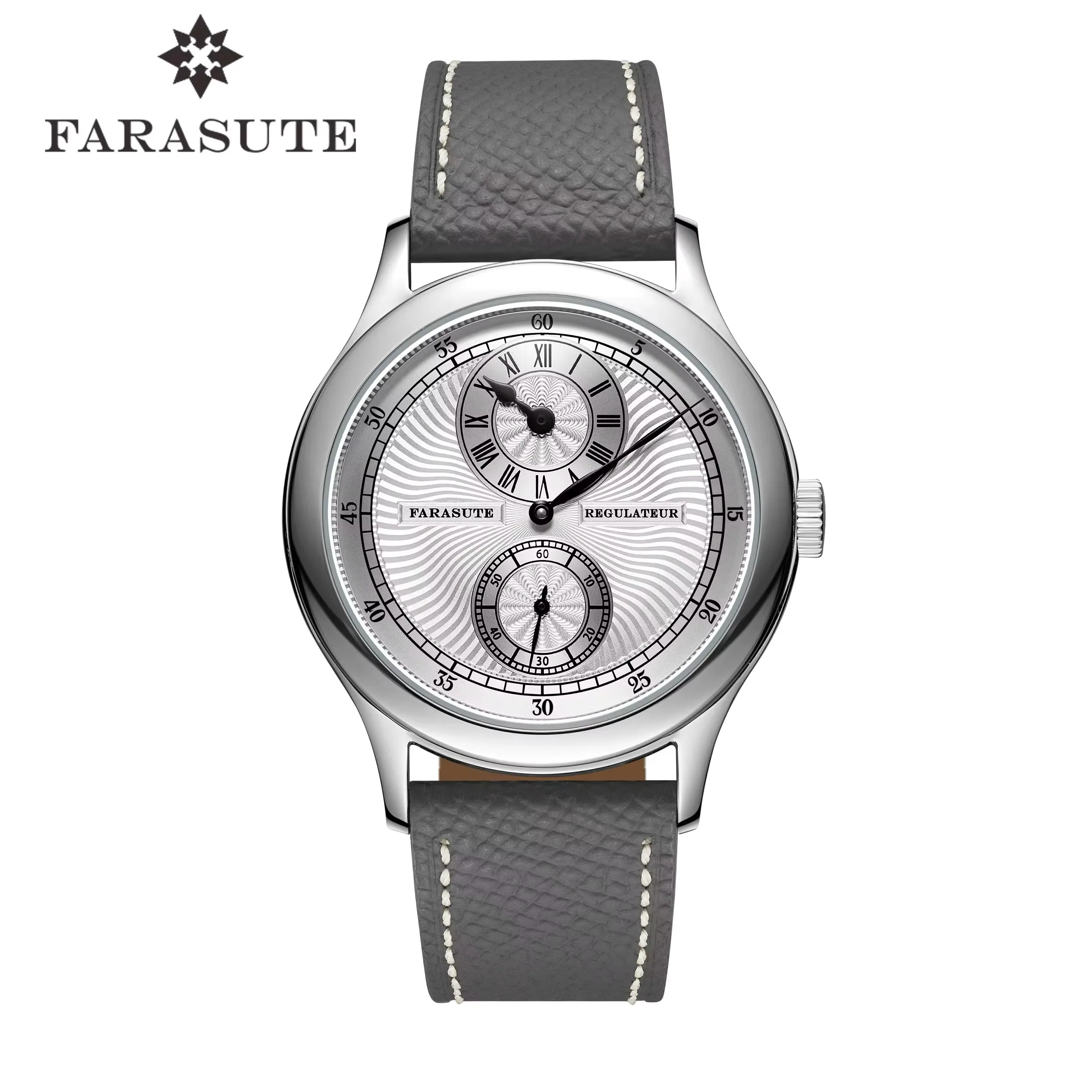 FARASUTE Manual Mechanical Men's Watch Seagull Movement Sappnt Sapphire Crystal Business Waterproof Regulateur Men Watch Reloj