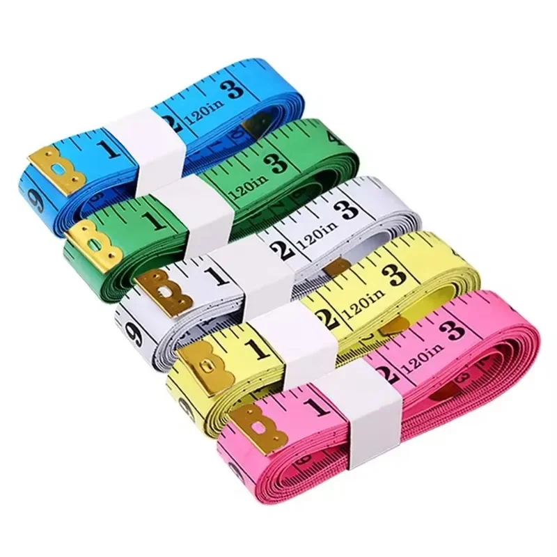 150cm/60" Body Measuring Ruler Sewing Tailor Tape Measure Centimeter Meter Sewing Measuring Tape Soft